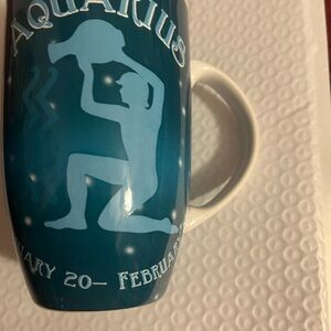 Aquarius Zodiac Mug -large 20 oz new